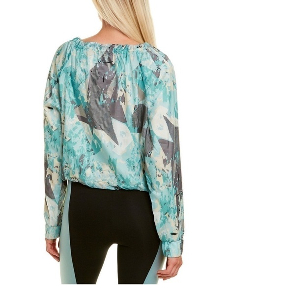 NWT KORAL Psychedelic Zephyr Cropped Workout Jacket Size Small - Picture 4 of 12